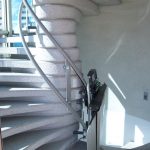 ARTIRA per scala a chiocciola- design Garaventa.